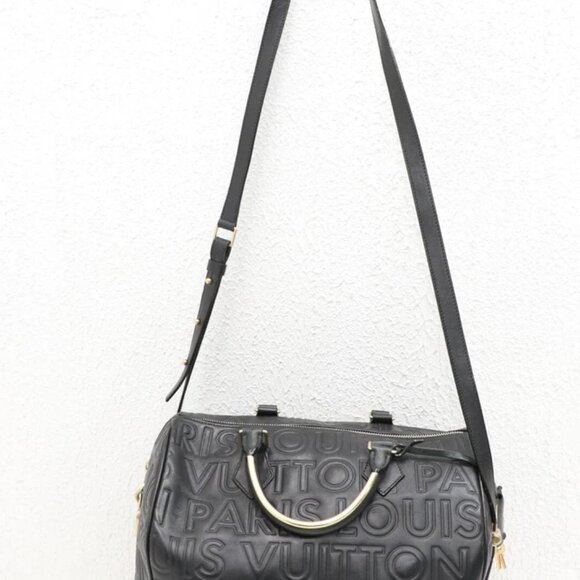 Louis Vuitton Embossed Cube Speedy 30 *READ* - Picture 6 of 16